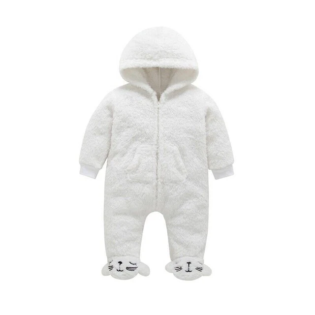 Body bambino vestiti abiti romper neonato bambina bambino tuta orso con cappuccio