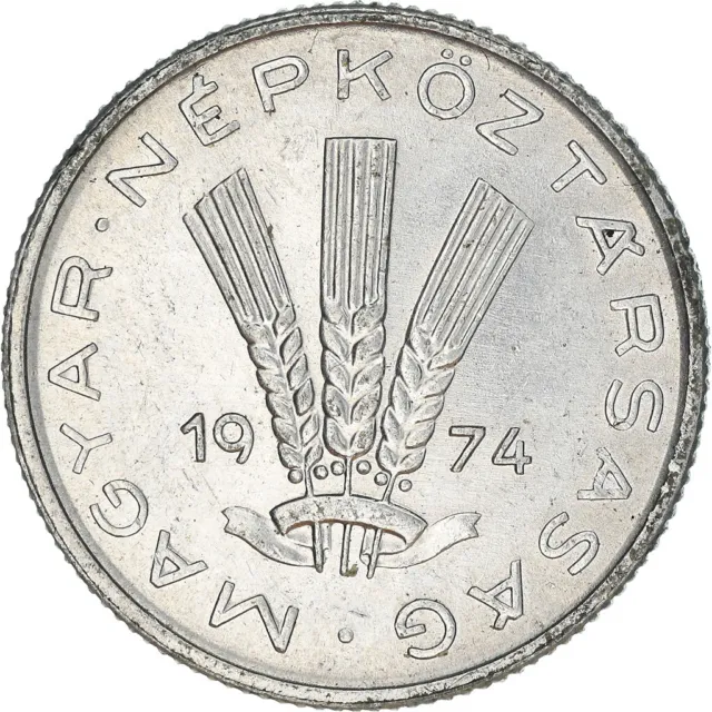 [#383354] Coin, Hungary, 20 Fillér, 1974, Budapest, AU, Aluminum, KM:573