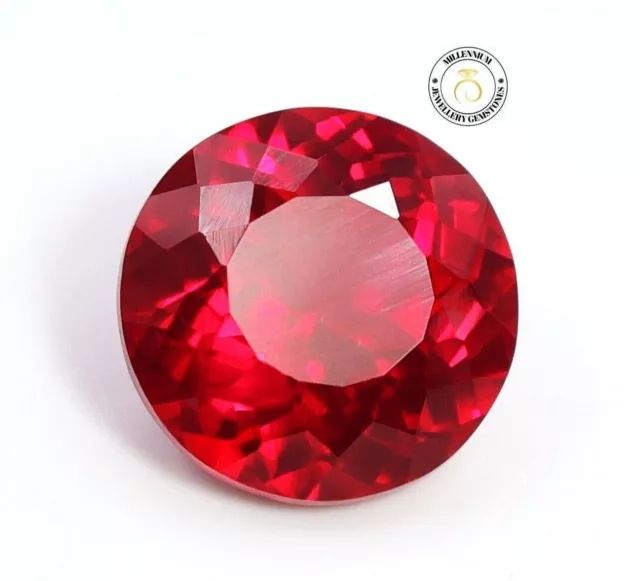 Natural 18.42 Ct Certified BURMA Pigeon Blood Red Ruby Unheated Loose Gemstones