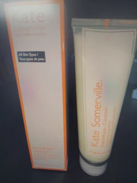 Kate Somerville Skin Experts Exfolikate Cleanser Daily Foaming Wash 4 fl oz NEW