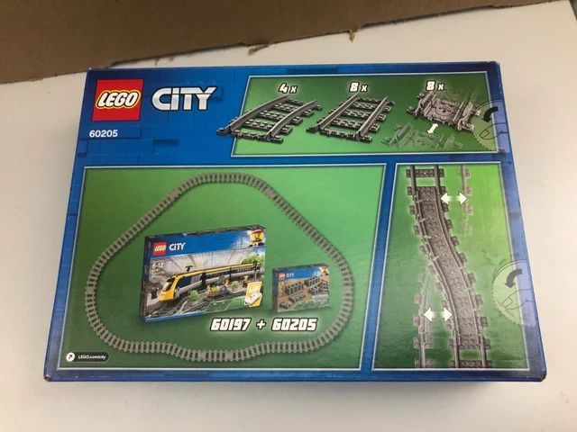 LEGO CITY TRACKS 60205 Passenger Train System Track BRAND NEW SEALED ...