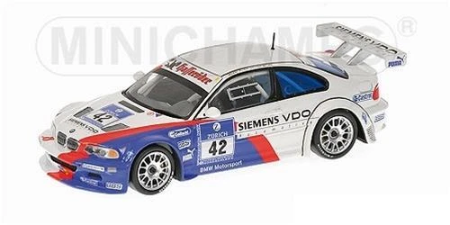 Minichamps 1/43 – BMW M3 GTR ADAC GT Cup 1993 – Nissen #3 – Daloon (Réf. 430 932381)