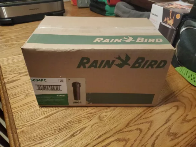 Case of 20 Rain Bird 5004+PC Plus Part Circle 4" Pop-Up Rotor - NEW ~