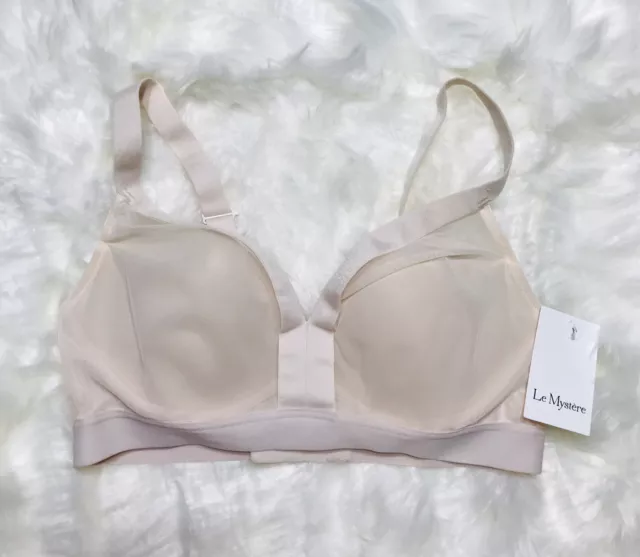 LE MYSTERE 34 DDD/F # THE MODERN UNLINED UNDERWIRE BRA, CAYENNE/RED, NWT $58