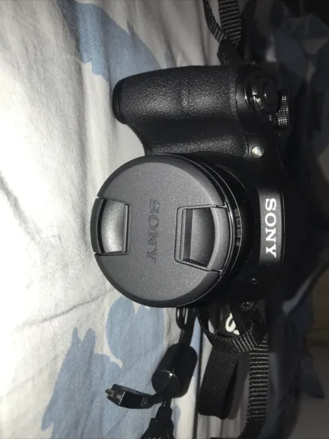 Sony DSC-H300 20,1 Mpx Fotocamera Compatta - Nera con Custodia a Tracolla