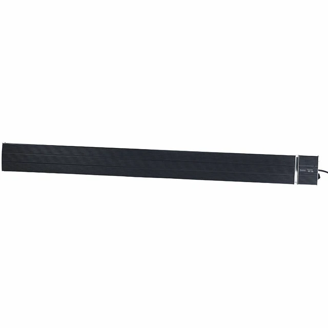 Semptec IR-Dunkelheizstrahler mit WLAN, App, Timer, 3.200 W, IP65, schwarz 2