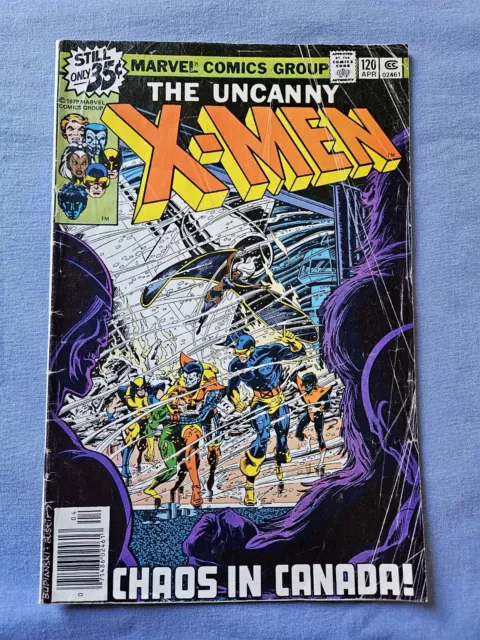 Uncanny X-Men  120 (1979)  "READER COPY"  1st Cameo App Alpha Flight Wolverine