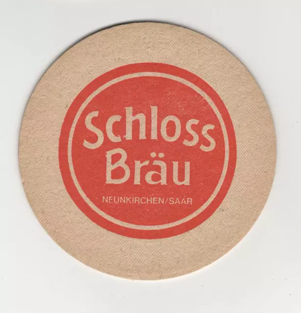 sous bocks ancien Schloss Brau-bierdeckel/beermat/bierviltje/coaster