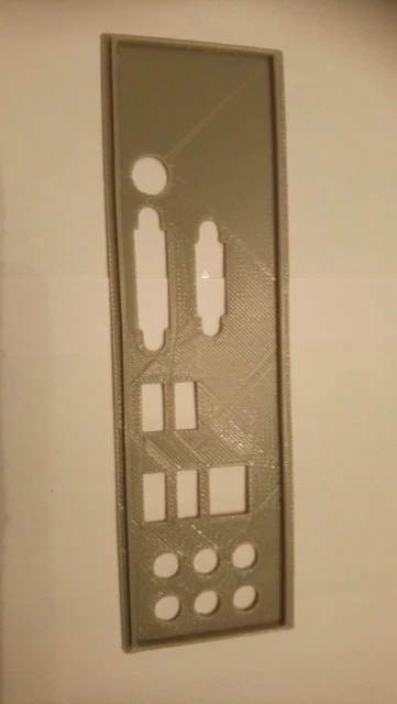 i/o shield plaque arriere en PLA pour HP IPMEL-AE