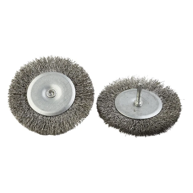 Brosse Métallique Brosses Acier Inoxydable Set 100mm Diamètre Électrique