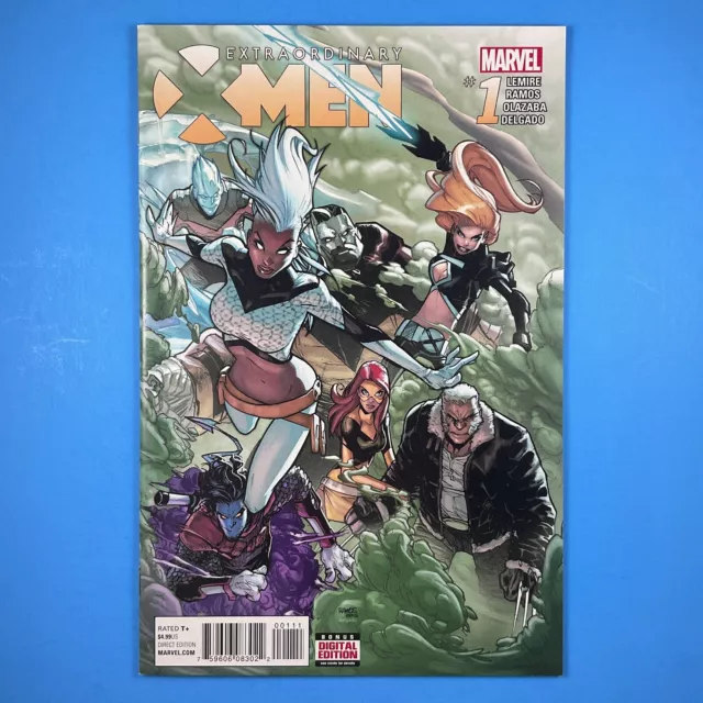 EXTRAORDINARY X-MEN #1 Marvel Comics 2016 Jeff Lemire & Humberto Ramos
