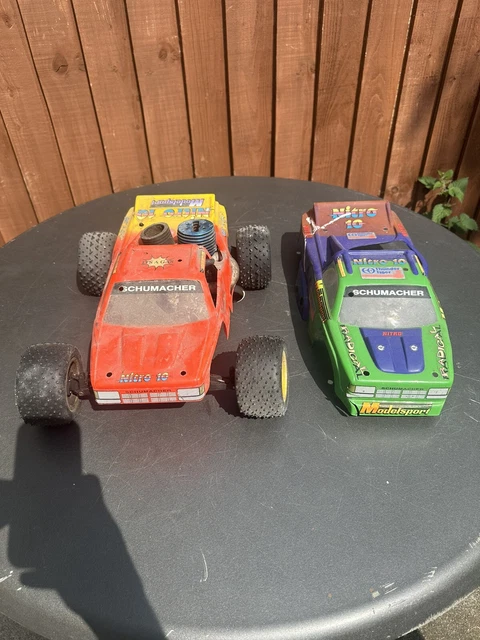 VINTAGE SCHUMACHER NITRO 10 Thunder Tiger 21 R Pro Engine, Rc