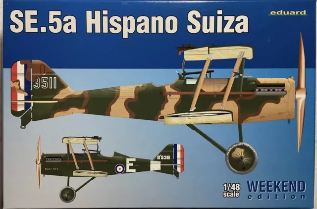 MAQUETTE 1/48 EDUARD SE.5a HISPANO SUIZA