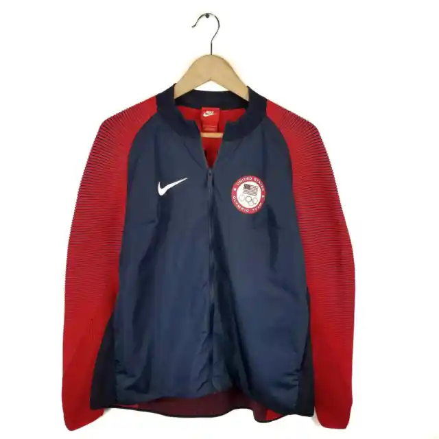 Nike Womens Sportswear Dynamic Reveal Team Brazil Jacket Size XL 826614 709