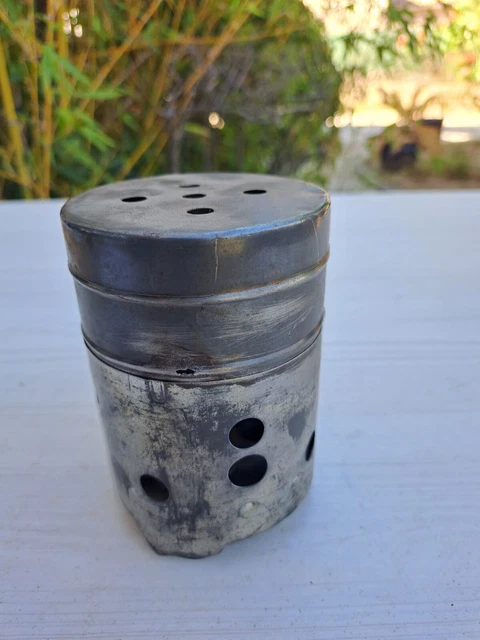 Réchaud à Alcool Portable Origo Universal Rokugn - Vintage Rare - En Aluminium Argenté - État Occasion Fonctionnel