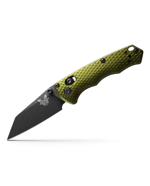 Benchmade Knives Full Immunity 290BK-2 Woodland Green Aluminum M4 Pocket Knife