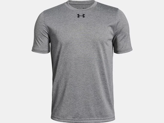 Under armour Ragazzi da Bambino Armadietto T-Shirt, Larga Fit, Vero Grigio, Size