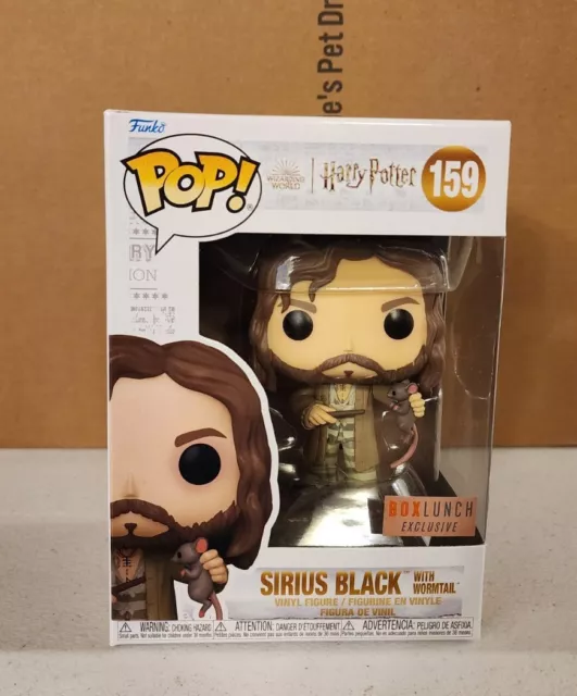 Funko Pop Harry Potter Sirius Black With Wormtail Box Lunch Exclusive wProtector