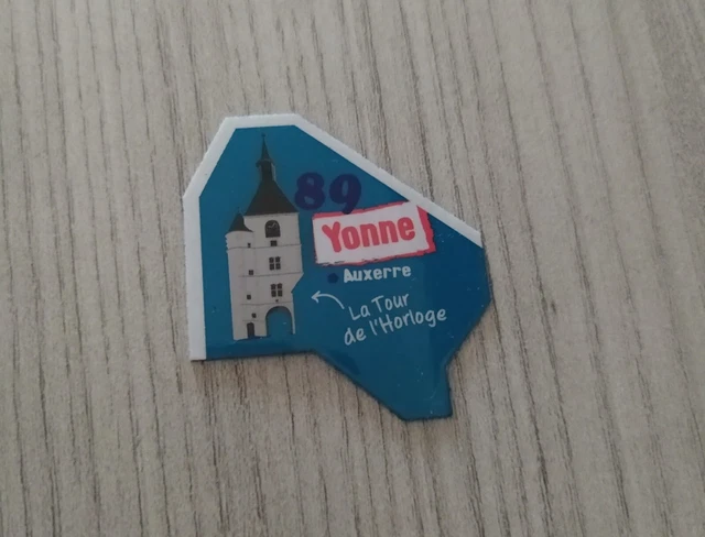 MAGNET AIMANT 'LE Gaulois' Carte De France Département 89 Yonne EUR 1