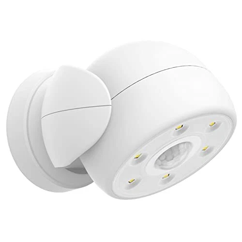 HONWELL Projecteur à LED avec détecteur de mouvement extérieur intérieur sans...