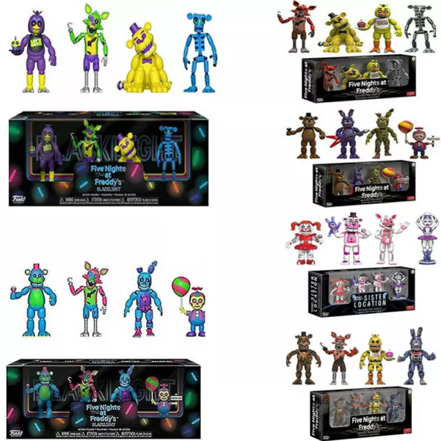 6Pcs Five Nights At Freddy's Articulated Action Figure FNAF Toys