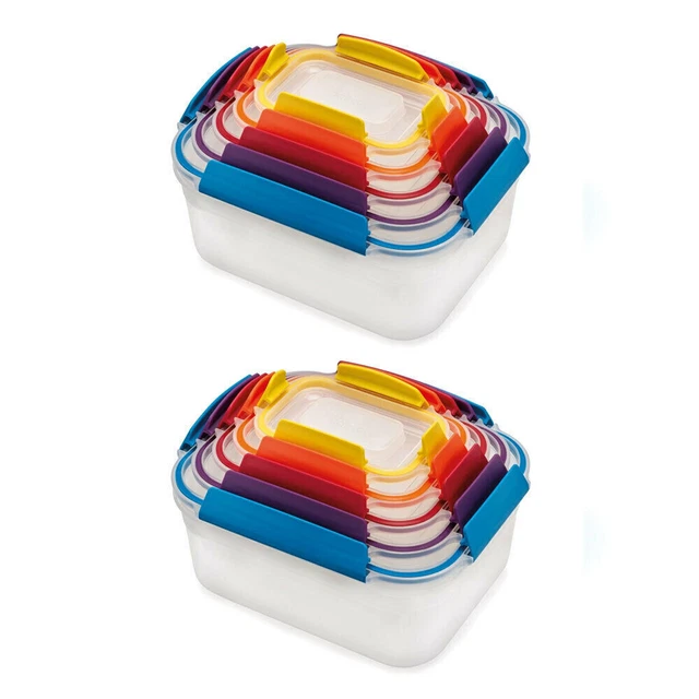 JOSEPH JOSEPH NEST Lock 10pc Food Storage Container Set Multi Colour