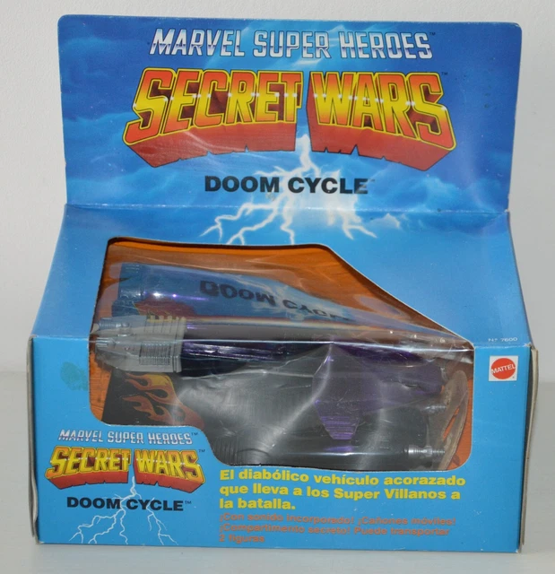 Marvel Super Heroes Secret Wars Turbo Cycle (A) Loose 1984 Mattel on