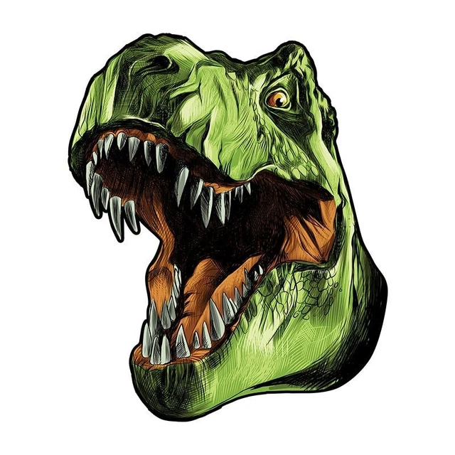 Dinosaur Shaped Jigsaw Puzzle Adults Kids Christmas Gifts Educational Games Toys