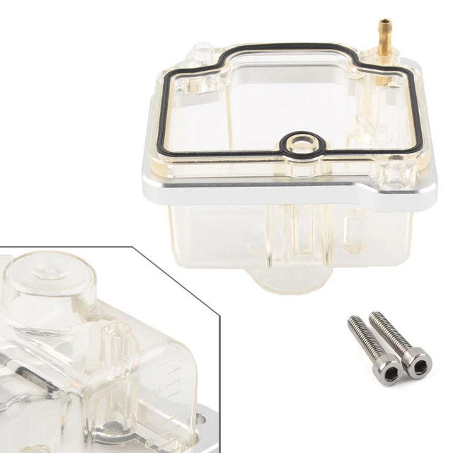 Transparent Carburetor Bottom Float Bowl Plastic Shell Fit For I/II/III Carb 