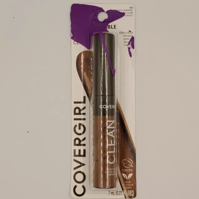 COVERGIRL Clean Invisible Concealer 180 GOLDEN CARAMEL