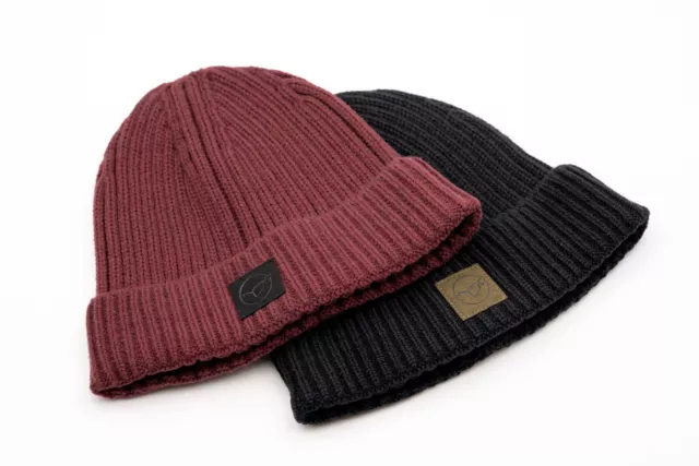 Korda LE Fischer Beanie schwarz burgundgrün Full Range grobe Karpfenangeln