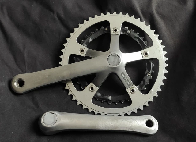 Pédalier VTT Triple Shimano 48-38-28 Dents L170mm Alu Altus M311 7/8V
