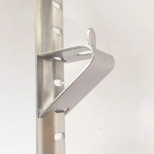 25PCS FREEZER SHELF Hooks Refrigerator Cooler Rack Clips Metal Shelf ...