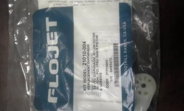 Flojet # 21010-004 Replacement Stanto/Nylon Diaphragm Kit 