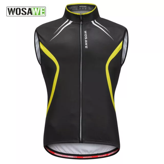 Hombres MTB Bicicleta Secado Rápido Camisetas Mangas Chaleco Ciclismo