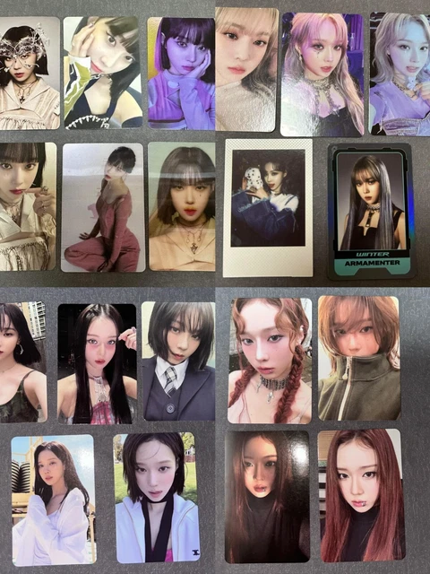 aespa girls us deluxe box winter ウィンター WINTER AESPA GIRLS Deluxe Box US Exclusive Winter Photocard