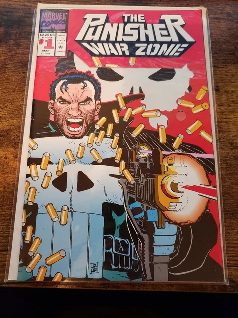 The Punisher War Zone #1 (1992) Marvel Comics - Great Key Book! 