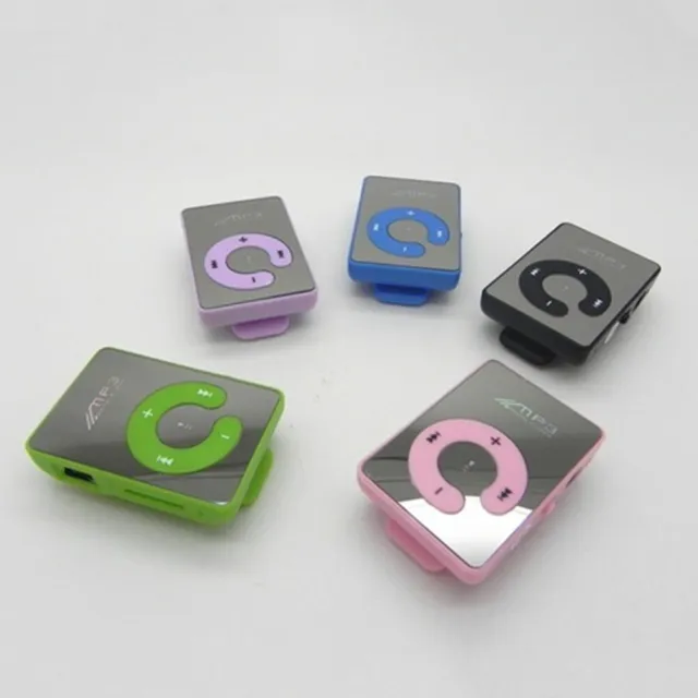 Digital Mini Clip-on Sports MP3 Music Player with Micro TF/ Slot Portable USB