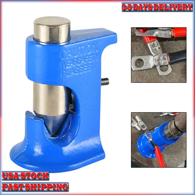 Battery Hammer Crimper Copper Cable Lug Hammer Crimper Tool Kit Wire 16 To4/0 P3
