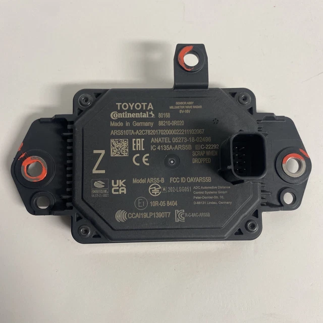 2022 TOYOTA RAV4 Front Distance Cruise Control Radar Sensor 882100R020