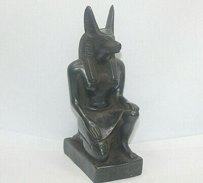 RARE ANCIENT EGYPTIAN ANTIQUE ANUBIS Tomb Protector Statue Stone 2300-2200 BC