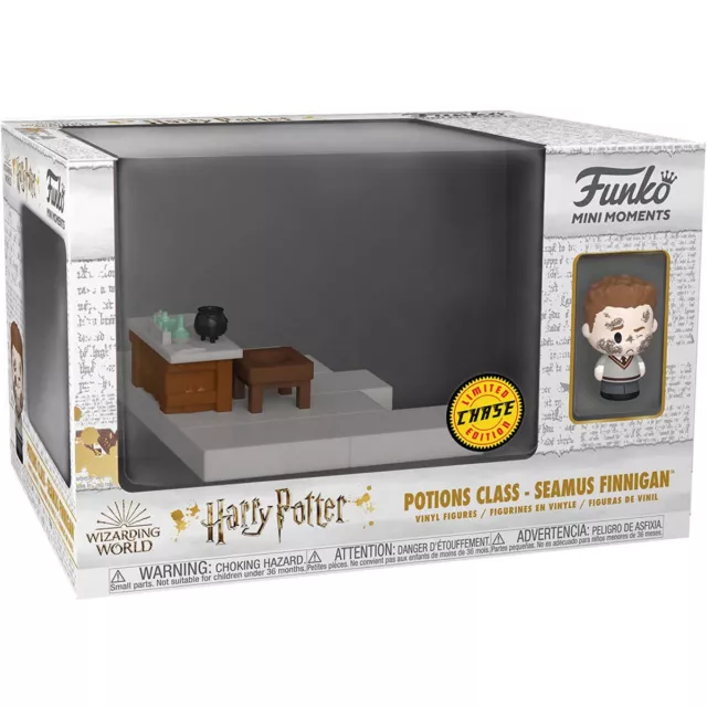 Harry Potter Seamus Finnigan CHASE Mini Moments Mini-Figure Diorama Playset