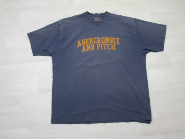 Vintage Abercrombie & Fitch Mens (XL) Tap It Double Sided Spell Out T Shirt Beer