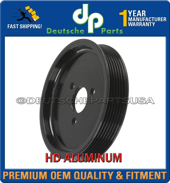 HEAVY DUTY ALUMINUM Power Steering Pump Pulley for BMW E46 E39 X5 Z3