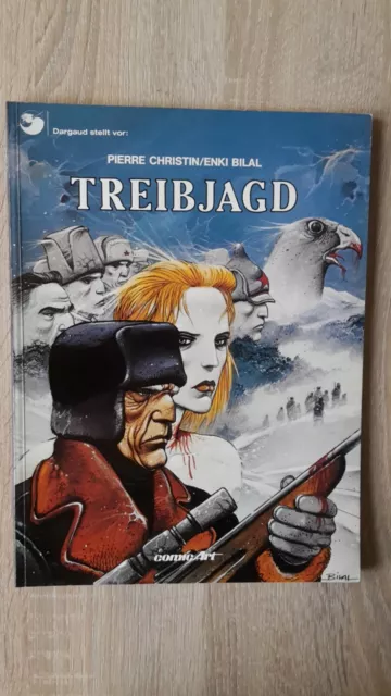 Enki Bilal - Treibjagd SC Zustand 1 Carlsen Verlag 1989