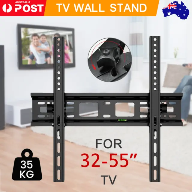 TV WALL MOUNT BRACKET Tilting LCD LED Plasma Flat Slim 32 40 42 46 47 50 52 55in