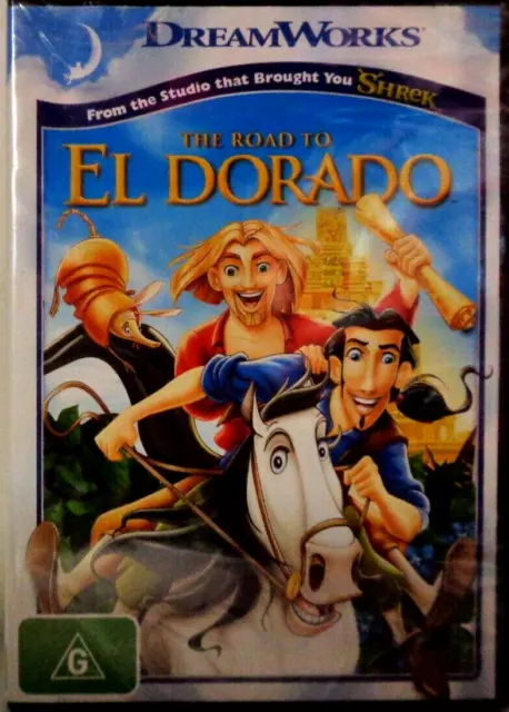 The Road To El Dorado Brand New Sealed DVD Dreamworks Region 4