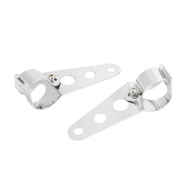 Headlight Bracket Side Mount fork Tube Pour Honda Suzuki Yamaha Superbike C