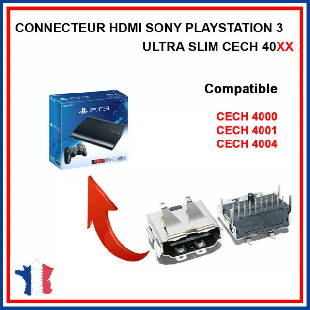 CONNECTEUR HDMI - PORT HDMI SONY PLAYSTATION 3 PS3 ULTRA SLIM CECH 40xx