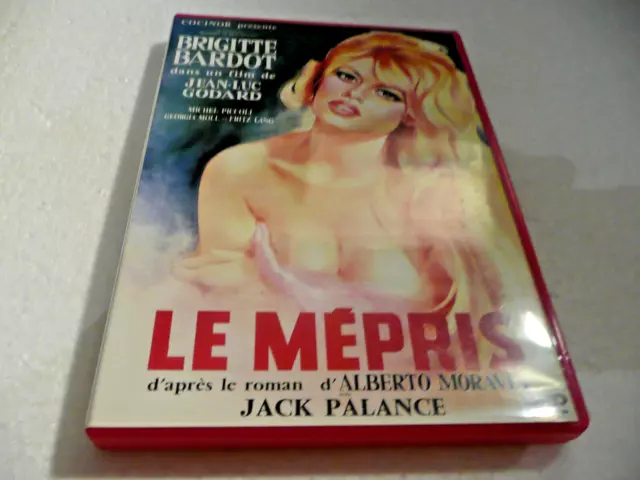 DVD  - Le Mépris - Jean-Luc Godard /  brigitte bardot / DVD